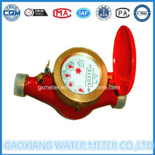 Multi Jet Liquid Sealed Brass Water Meter